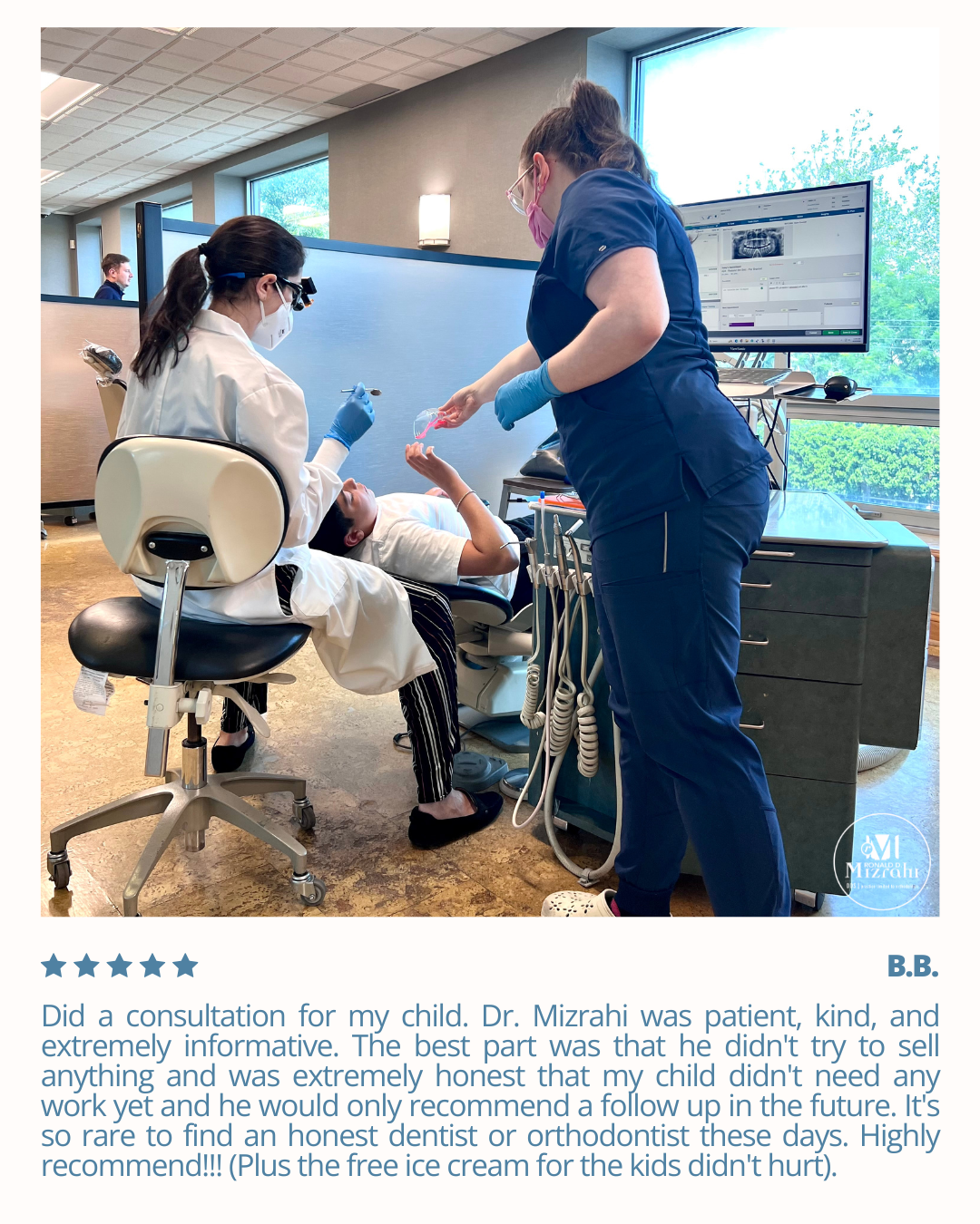Bensonhurst Brooklyn families love sending their family and friends to Dr. Mizrahi.